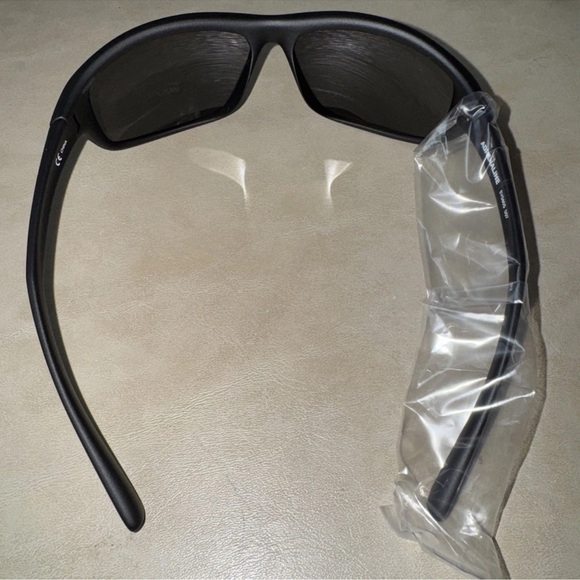 Mens Nike Adrenaline Sunglasses EVO605-007 Matte Black/Grey w/ Silver Flash Noir - Picture 3 of 7